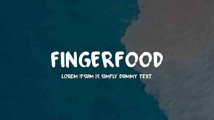 Fingerfood Font Family