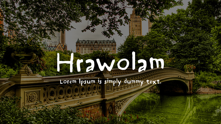 Hrawolam Font