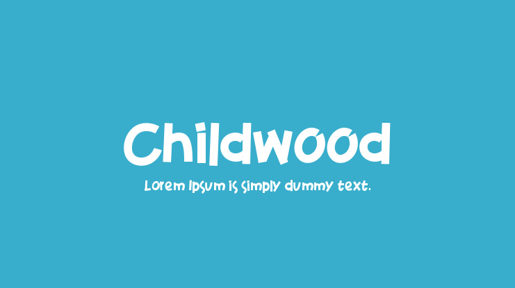 Childwood Font Family