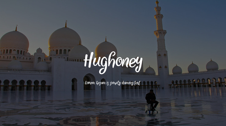 Hughoney Font