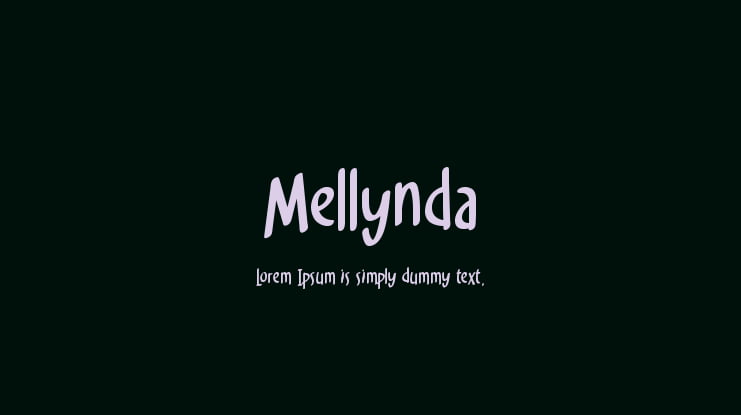 Mellynda Font