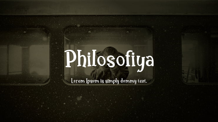 Philosofiya Font