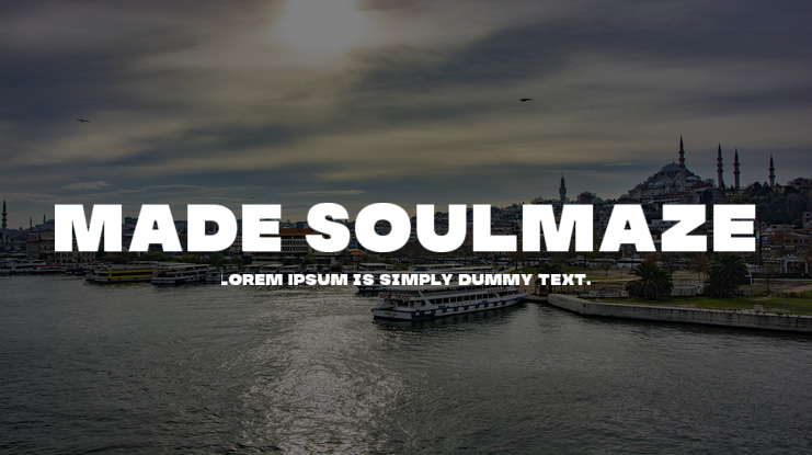MADE Soulmaze Font Family