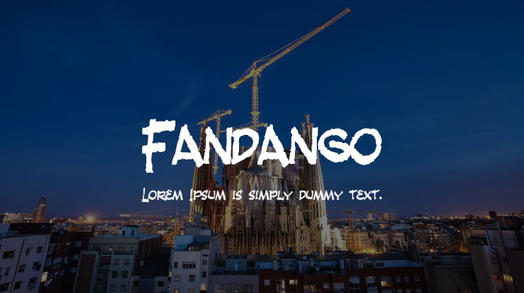 Fandango Font