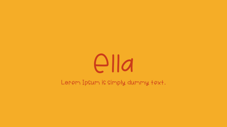 Ella Font