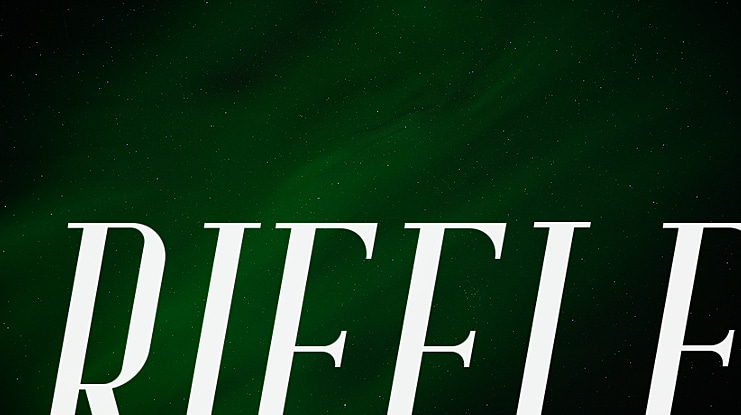 Riffle Font Family