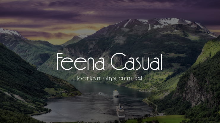 Feena Casual Font