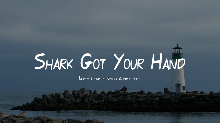 Shark Got Your Hand Font