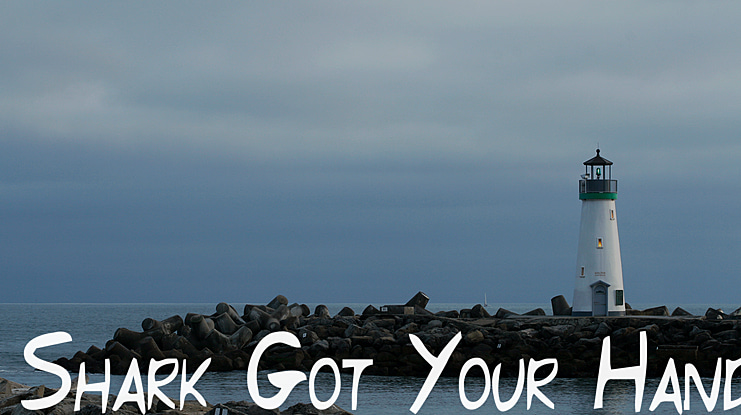 Shark Got Your Hand Font