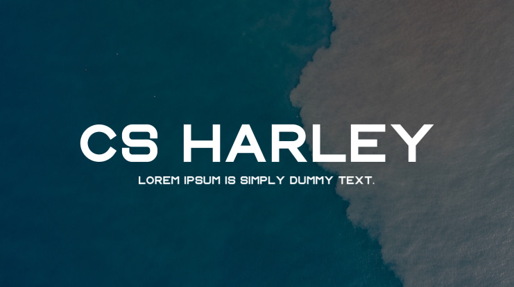 CS Harley Font Family