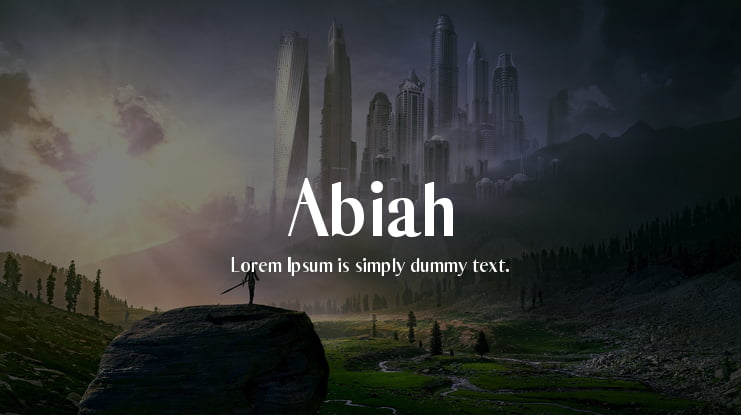 Abiah Font Family