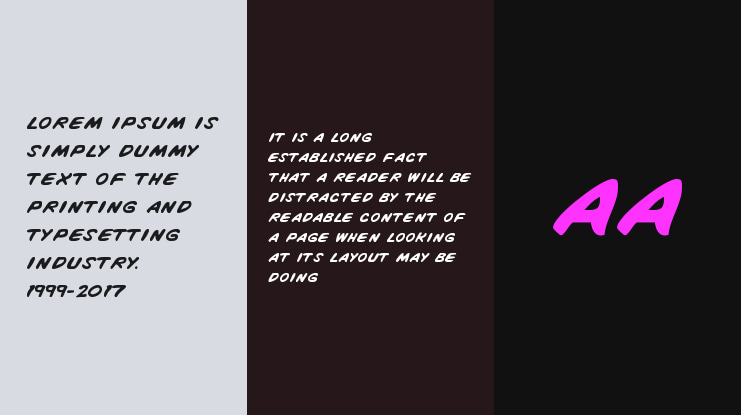 Vigilante Notes Font Family