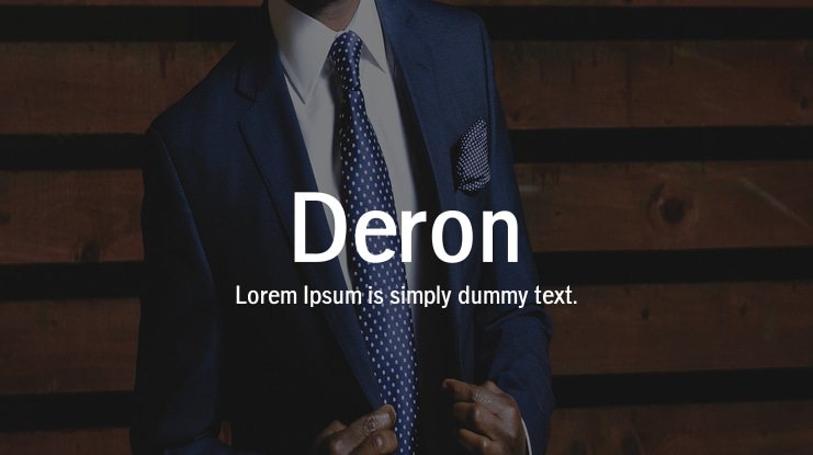 Deron Font Family