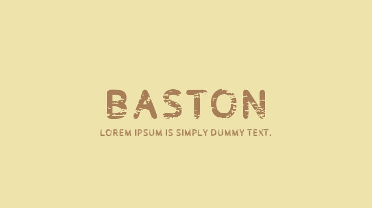 Baston Font