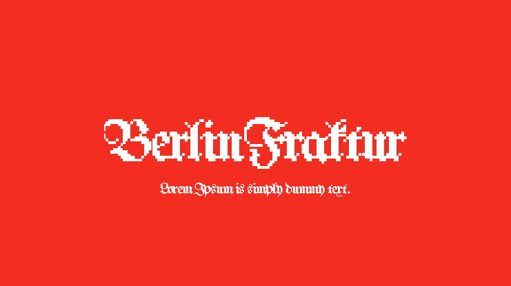 BerlinFraktur Font
