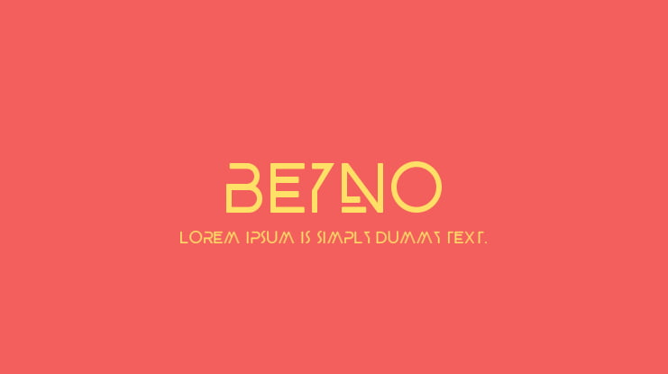 BEYNO Font