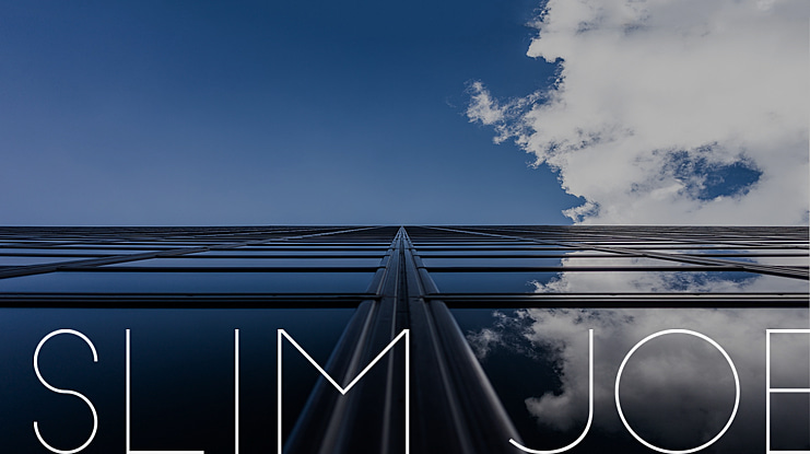 Slim Joe Font