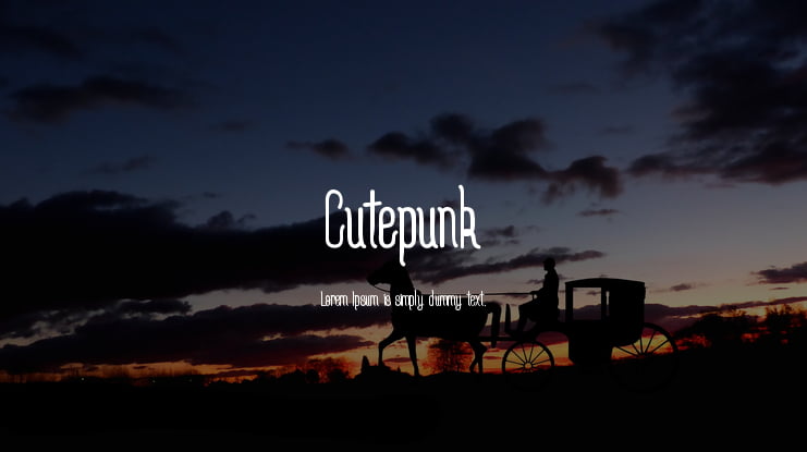 Cutepunk Font Family