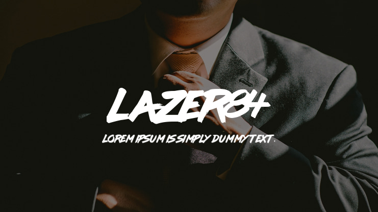 lazer84 Font