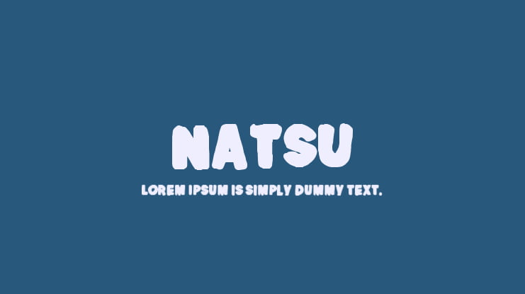 Natsu Font