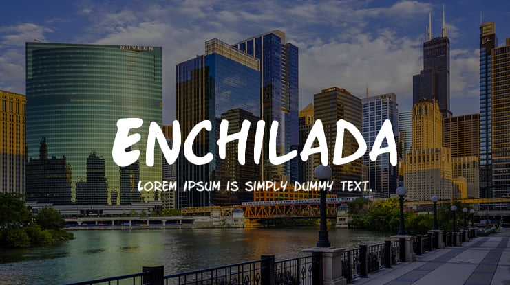 Enchilada Font