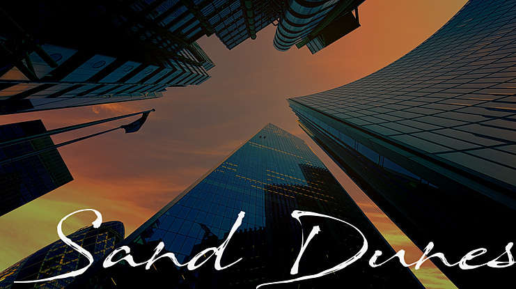 Sand Dunes Font