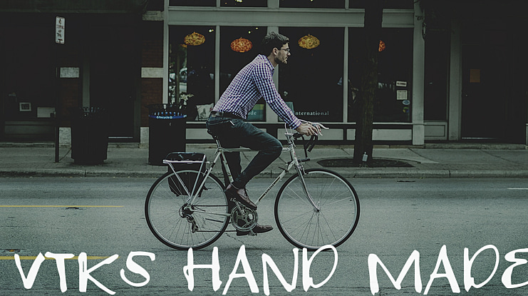 VTKS HAND MADE Font