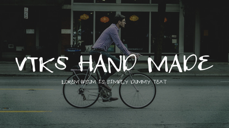 VTKS HAND MADE Font