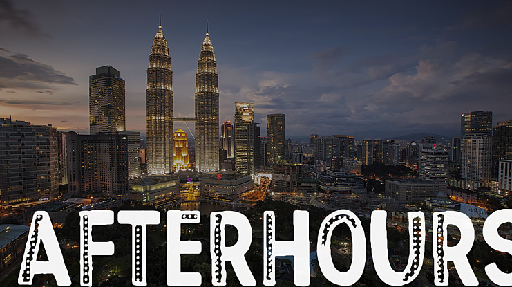 Afterhours Font