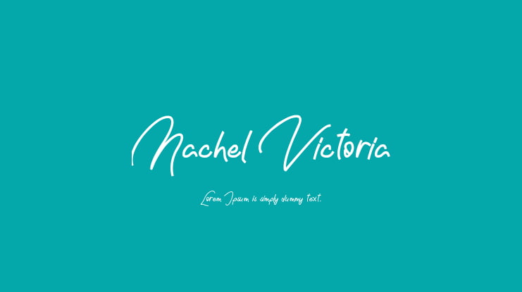 Nachel Victoria Font