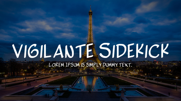 Vigilante Sidekick Font Family