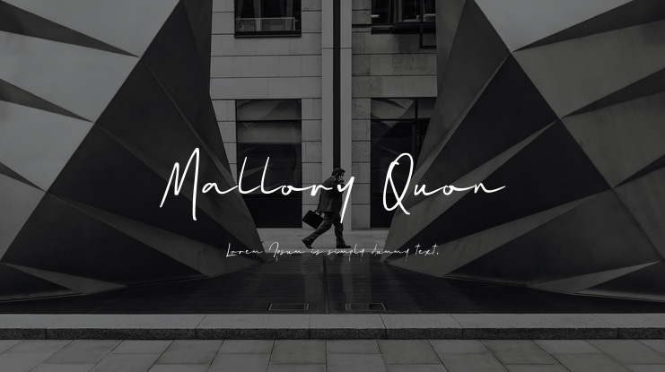Mallory Quon Font