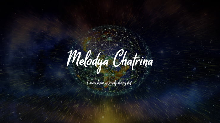 Melodya Chatrina Font Family