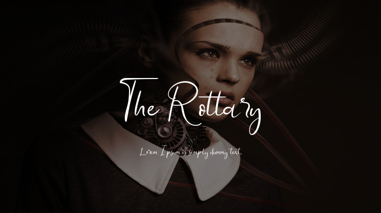 The Rottary Font