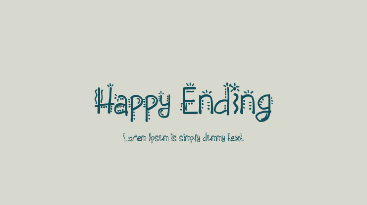 Happy Ending Font
