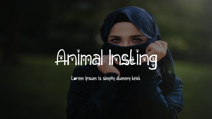 Animal Insting Font