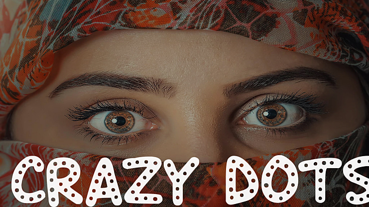 Crazy Dots Font