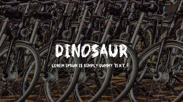 Dinosaur Font