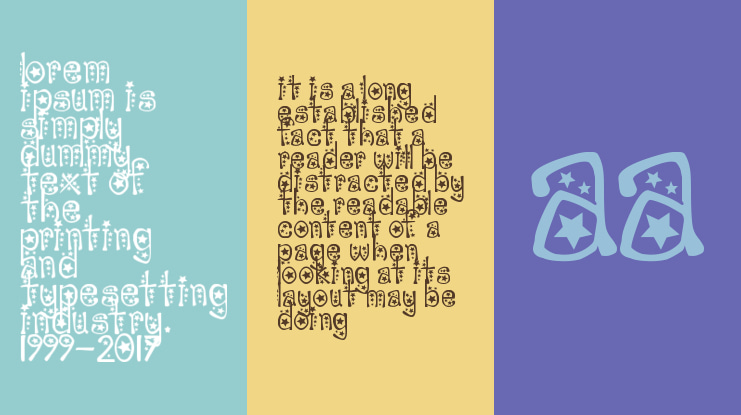 sabrina star Font Family