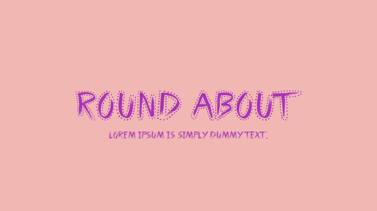 Round About Font