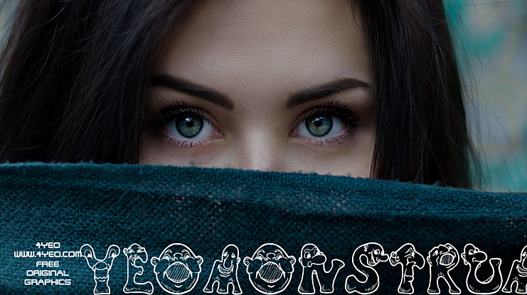4YEOmonstrum Font