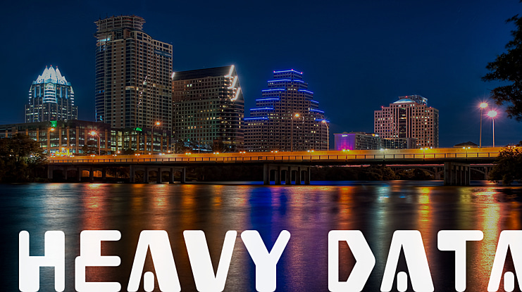 Heavy Data Font
