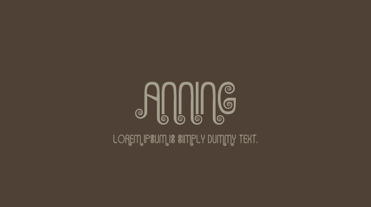 Anning Font