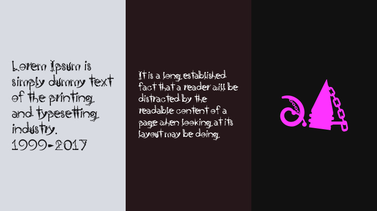 Body Piercing & Chains Font