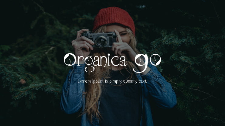 Organica 90 Font