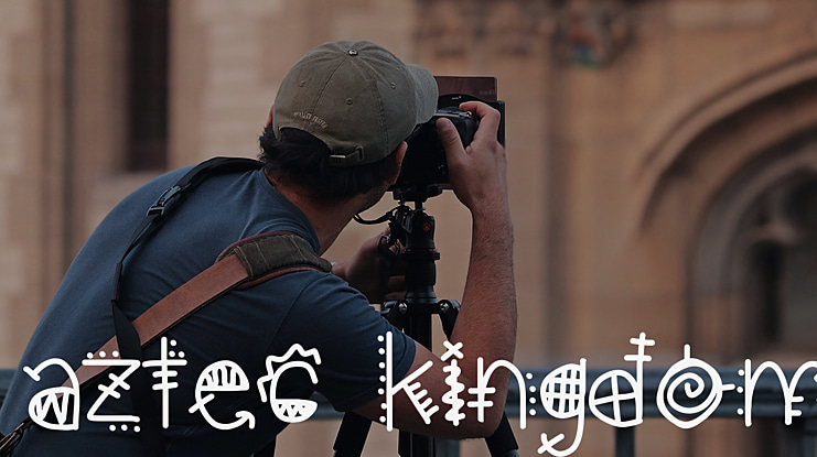 aztec kingdom Font
