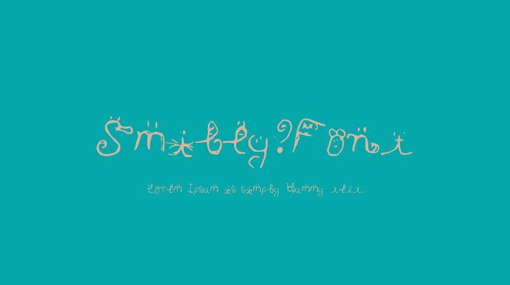 Smiley_Font Font
