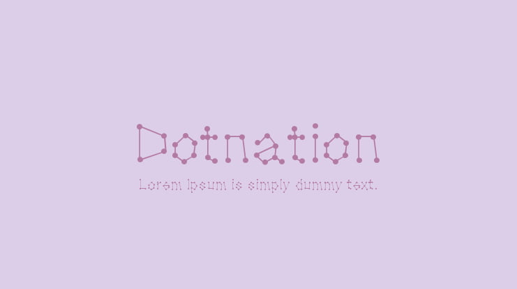 Dotnation Font