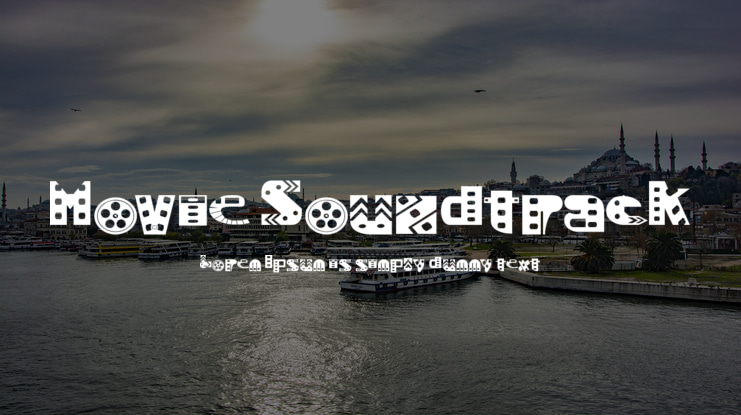 Movie SoundtracK Font