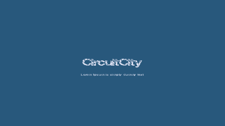 CircuitCity Font